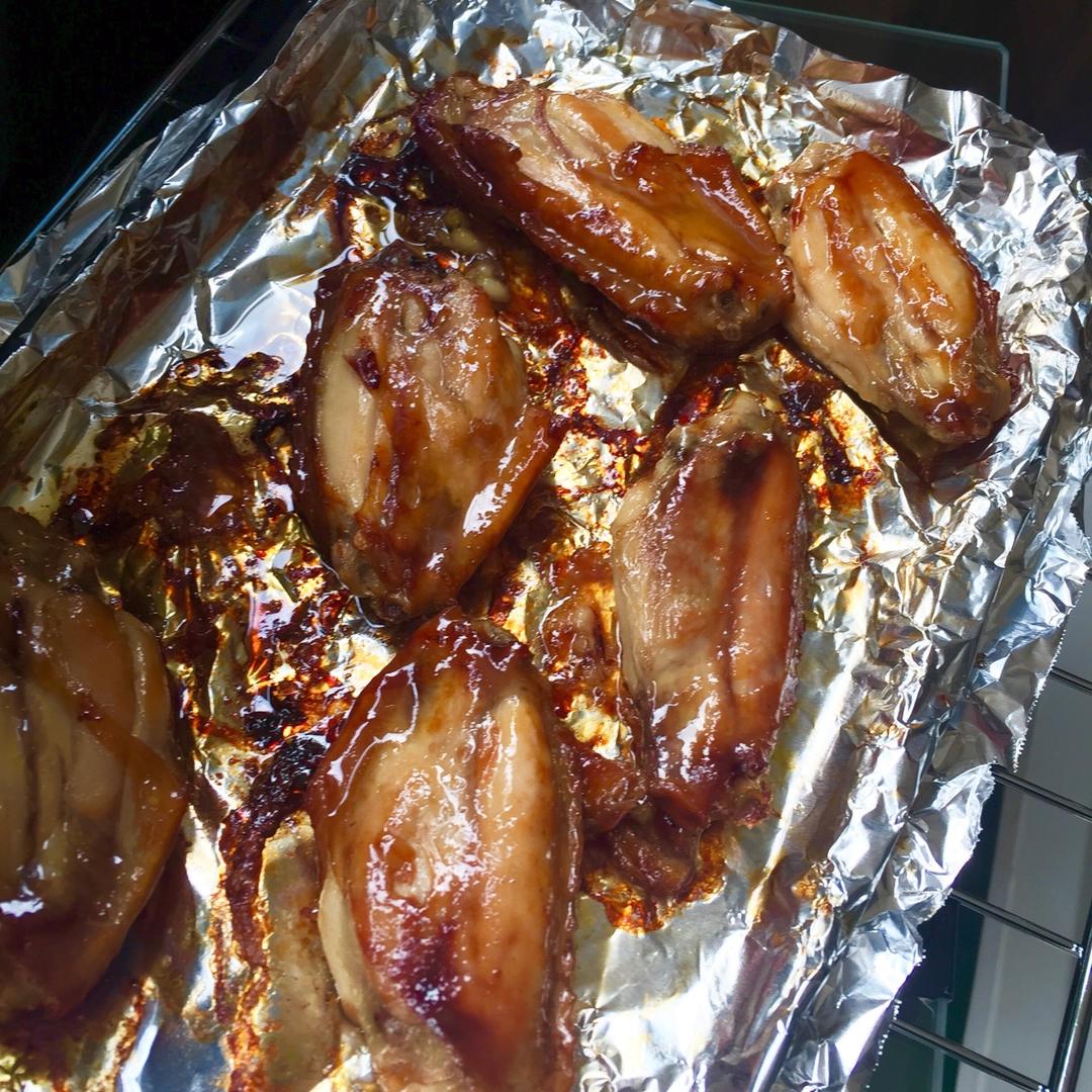 烤箱版蜜汁烤翅