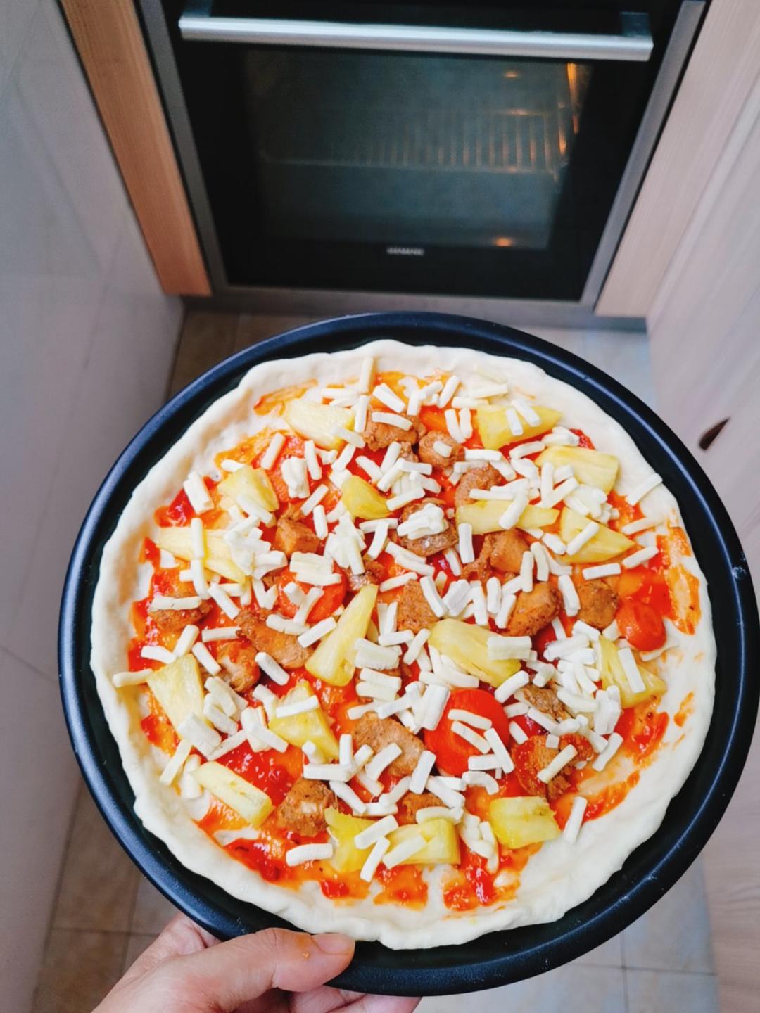 萨拉米薄底披萨 Salami Pizza