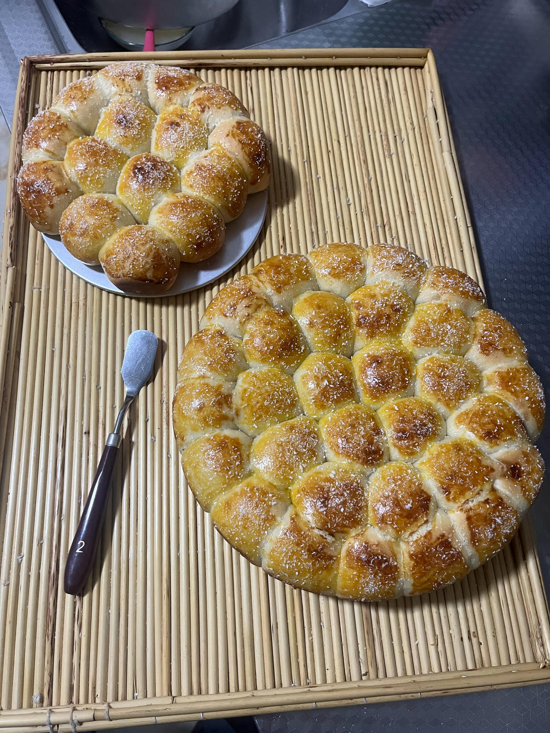 松软香甜❗️金钱小面包❗️一口一个超过瘾