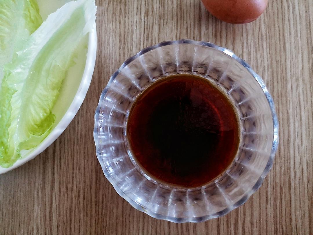 【减脂餐】清爽百搭的蜂蜜芥末油醋汁的做法