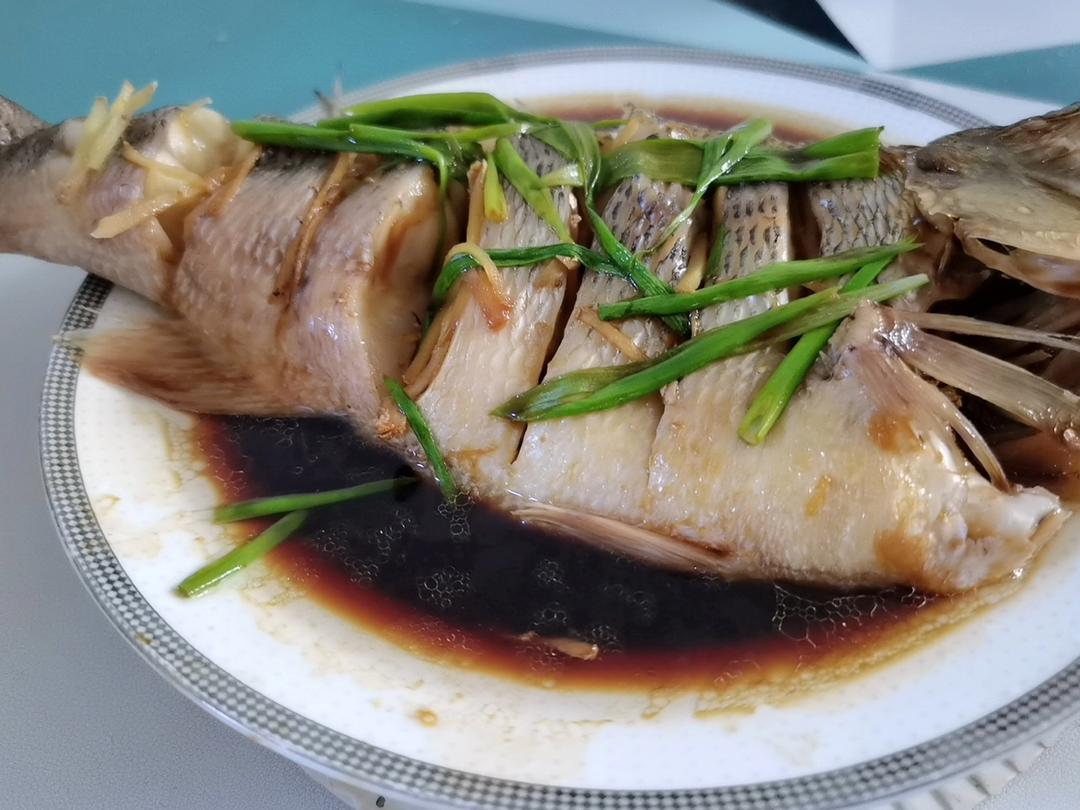 超入味清蒸鱼～清蒸鲈鱼桂花鱼（家常独创）