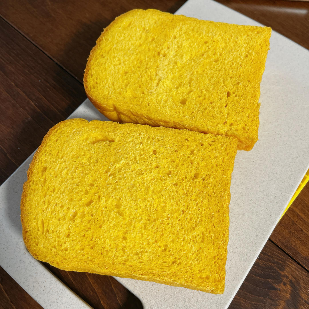 南瓜炼奶吐司