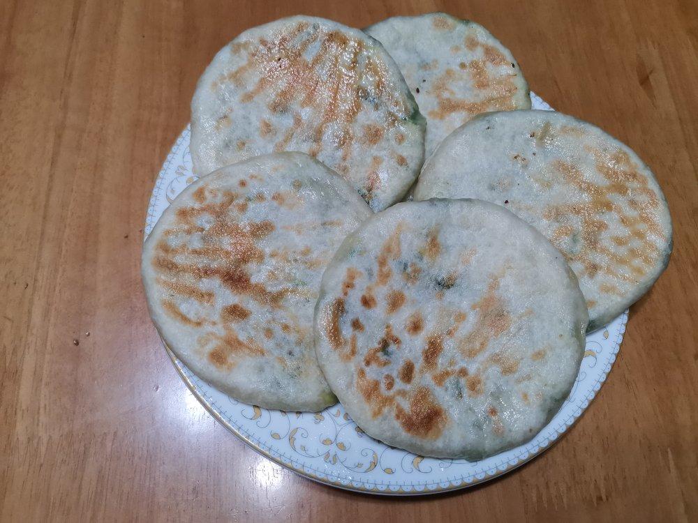 家常素三鲜馅饼 薄皮大馅 凉了也不硬 附细节视频详解