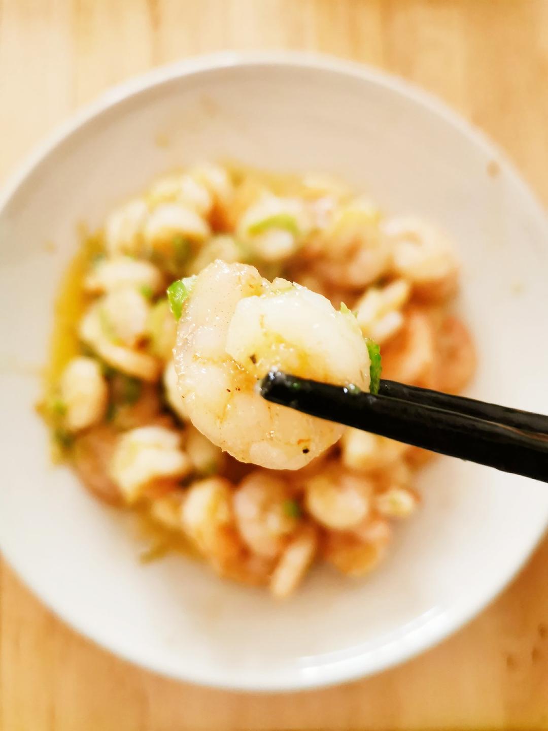 宴客菜黄油蒜泥虾仁