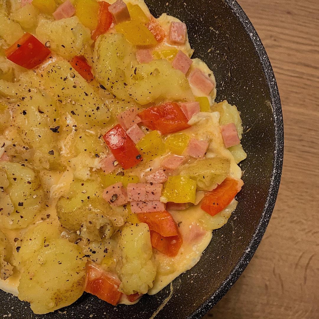 鸡蛋土豆饼「低脂快手早餐」