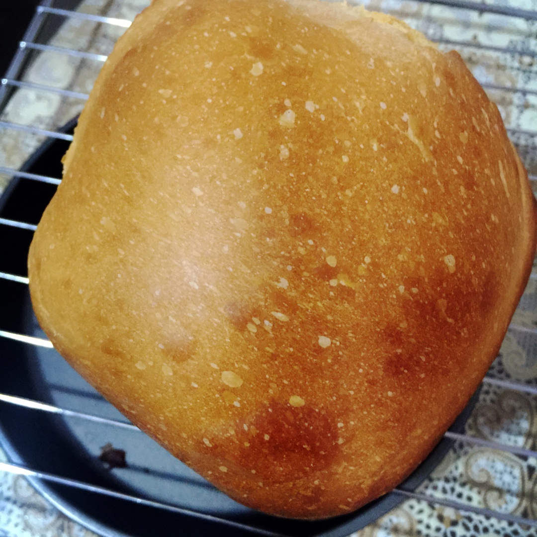 超级好吃的原味面包（面包机版）