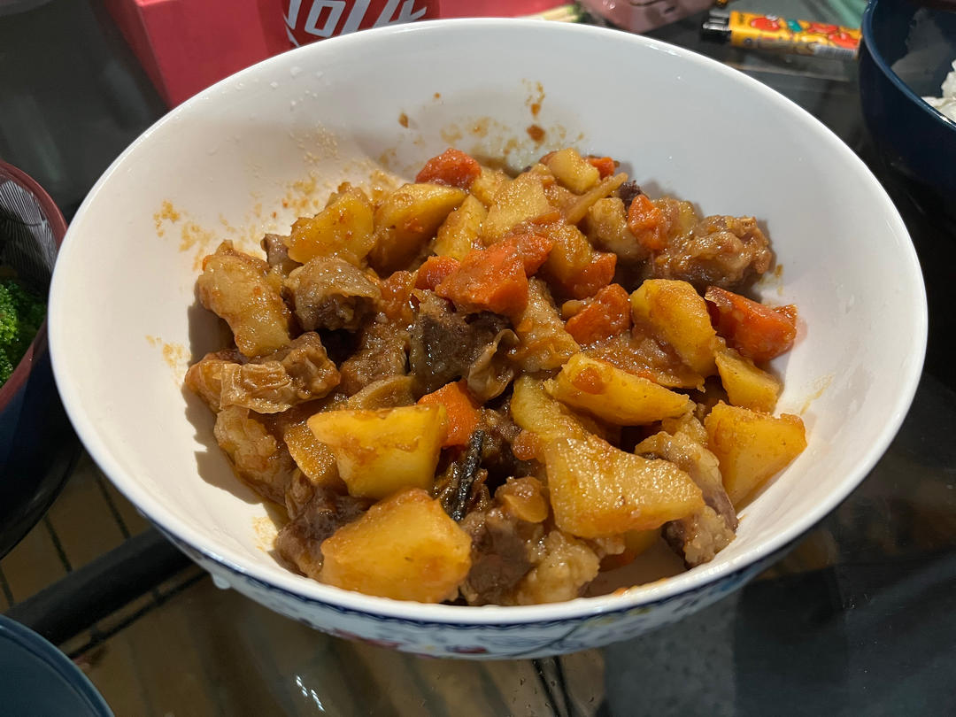 番茄土豆炖牛腩