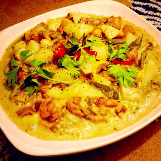 泰式绿咖喱鸡