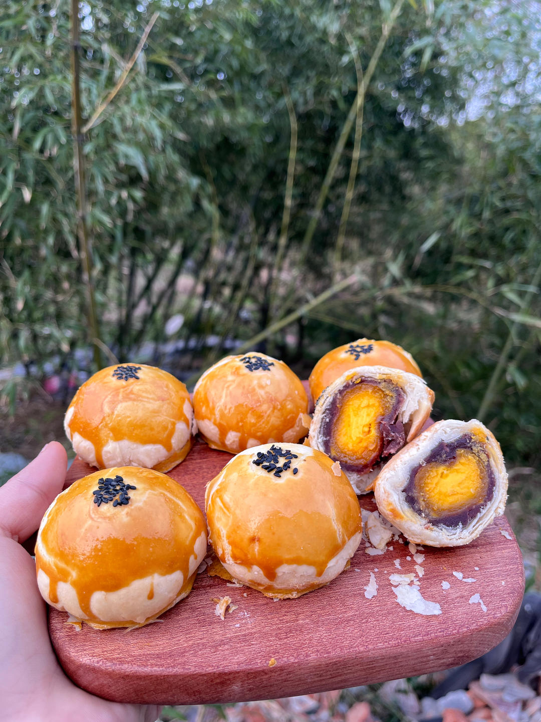 宫廷糕点《蛋黄酥》
