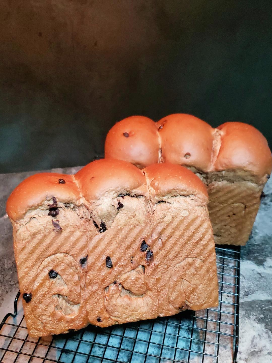 奶油巧克力吐司