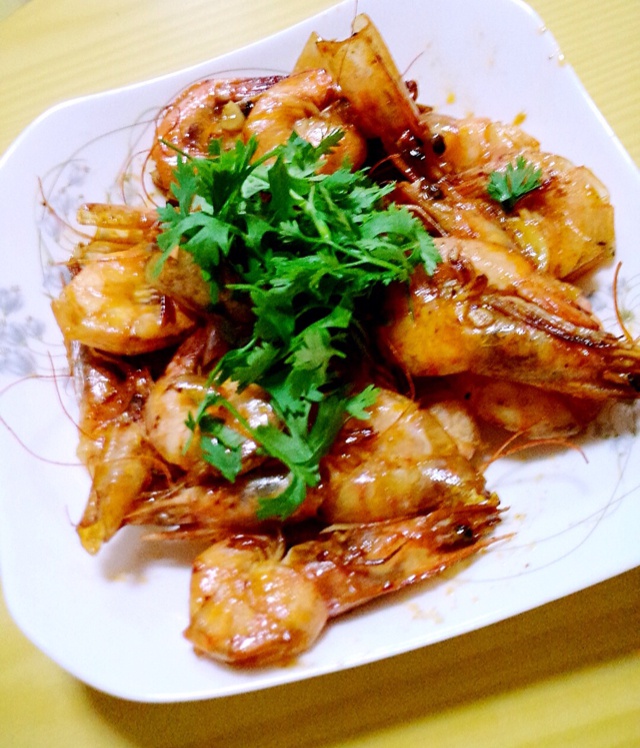 油焖大虾