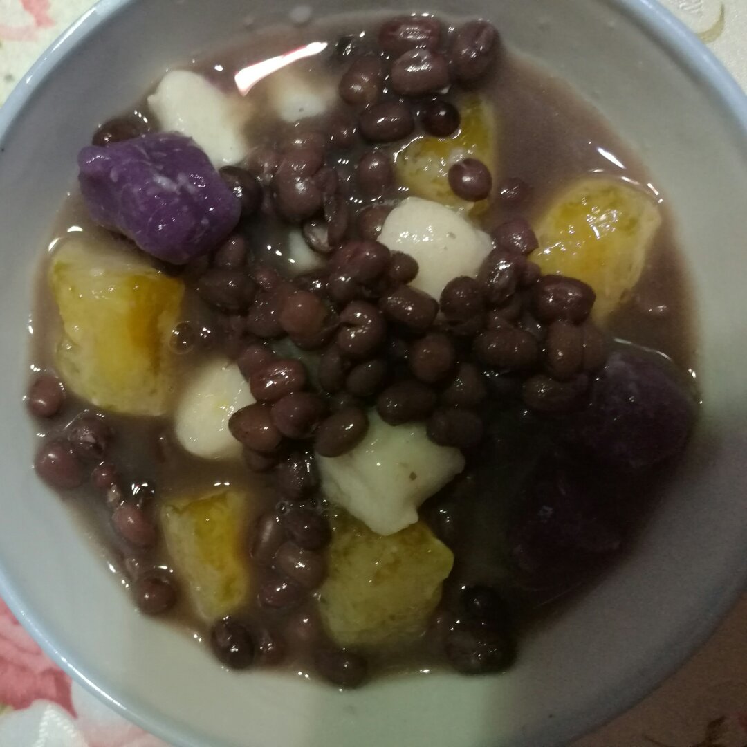 芋圆红豆沙