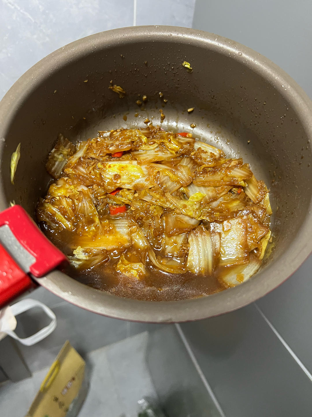 酸辣娃娃菜极简版💜