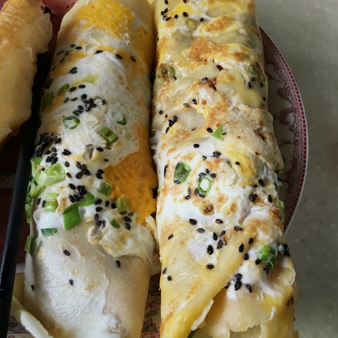 彩虹-81做的平底锅版煎饼果子