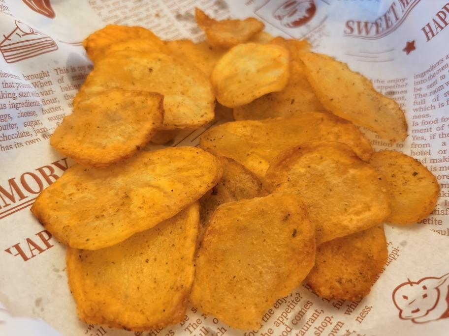 空气炸锅烤薯片的做法