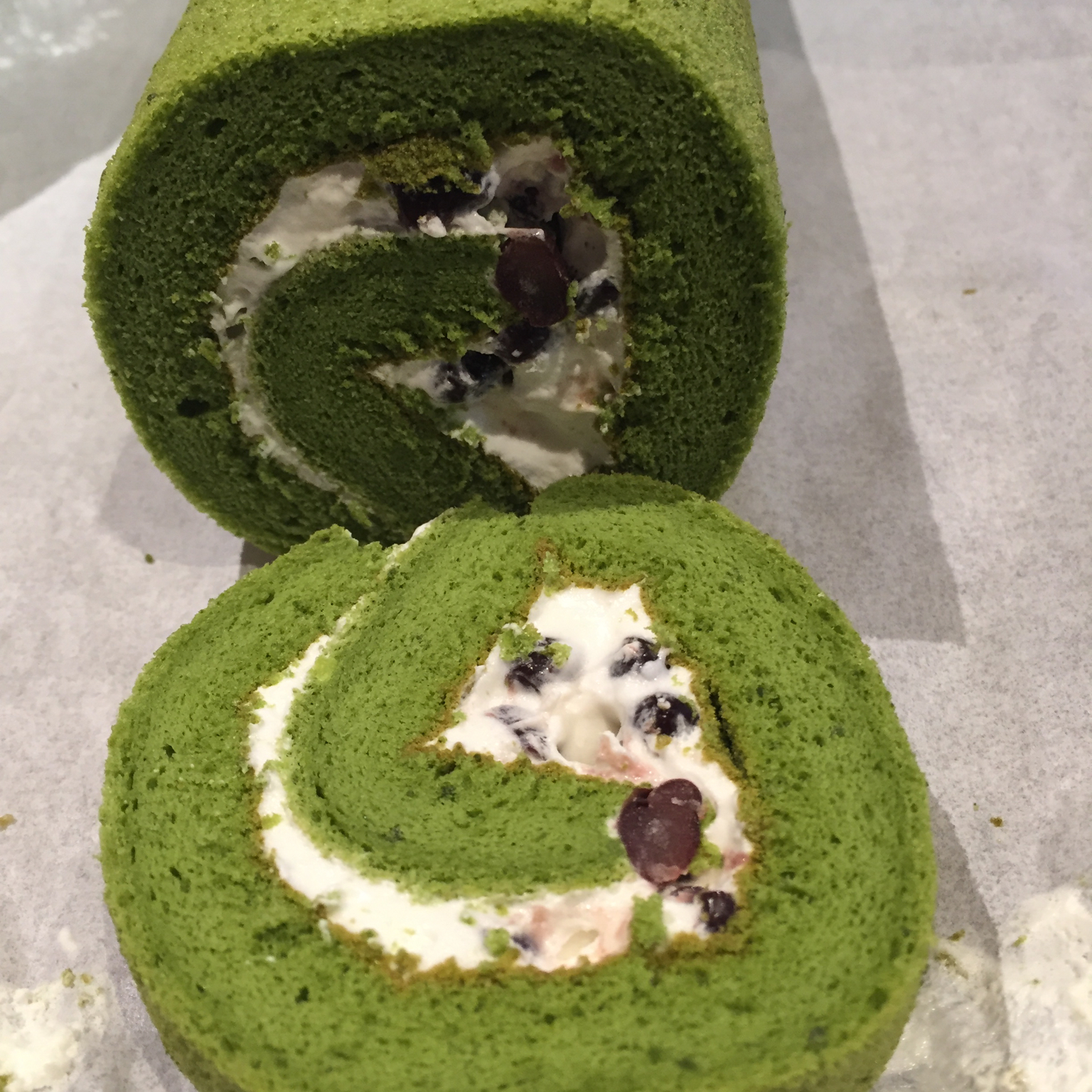 抹茶蛋糕卷