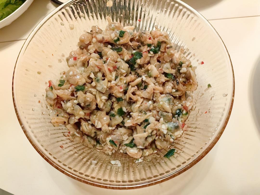 简单下饭麻辣花甲肉
