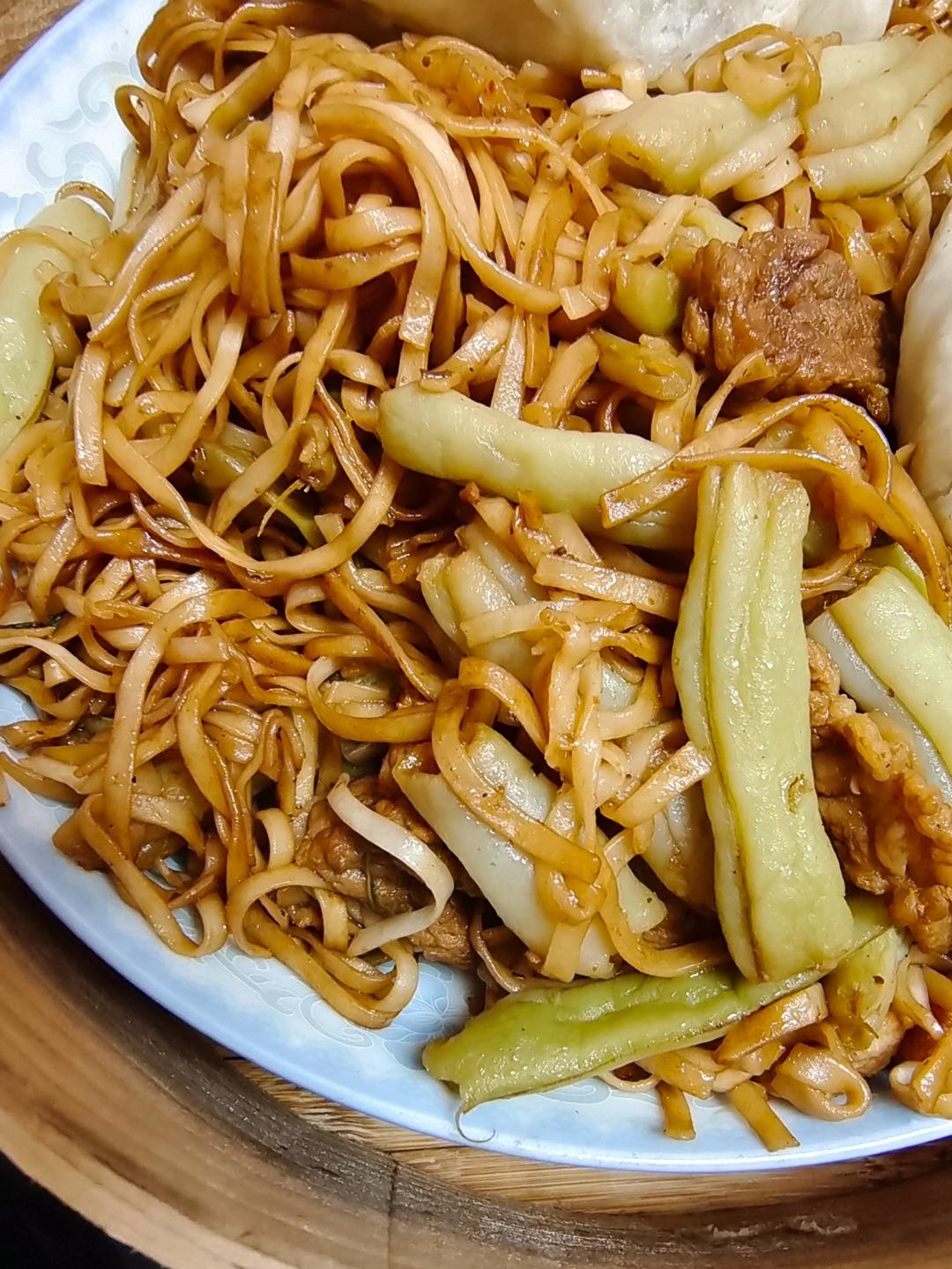 蒸面（四季豆焖面）