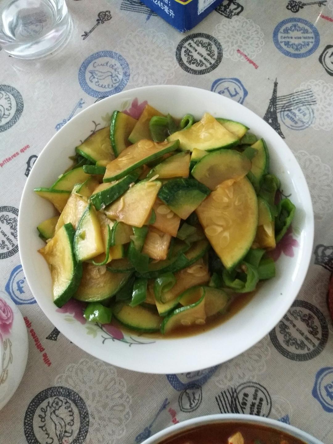 清炒嫩南瓜