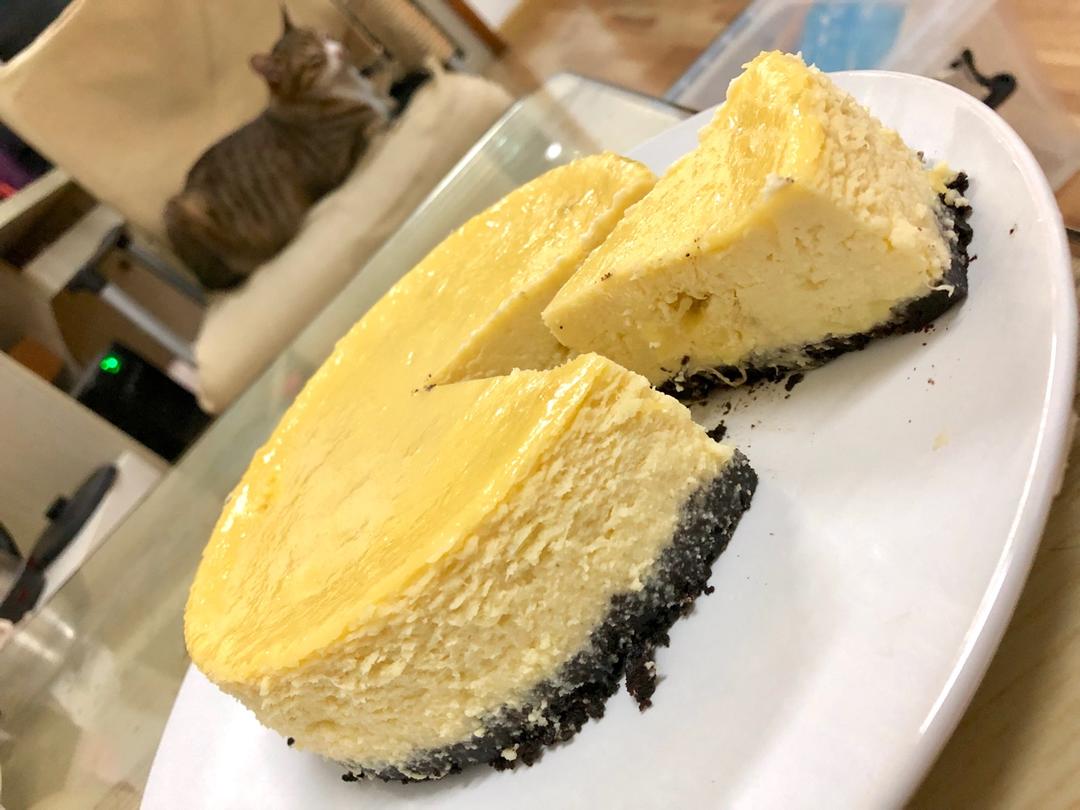 runa233做的榴莲重芝士蛋糕