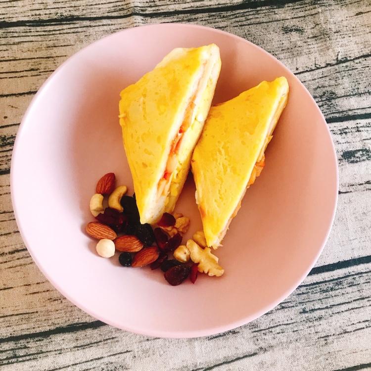 十分钟快手早餐【港式火腿西多士】