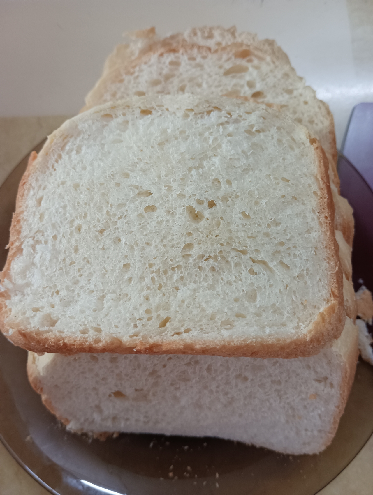 美的面包机  能拉丝的面包