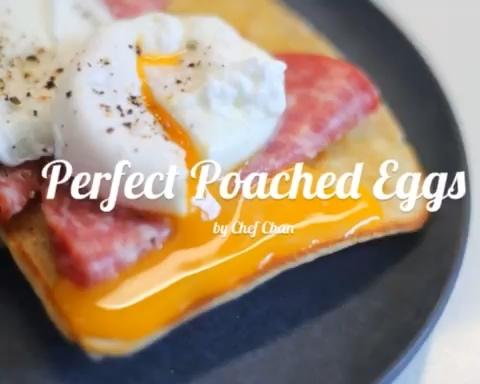 完美水波蛋是如何炼成的 Perfect Poached Eggs的做法