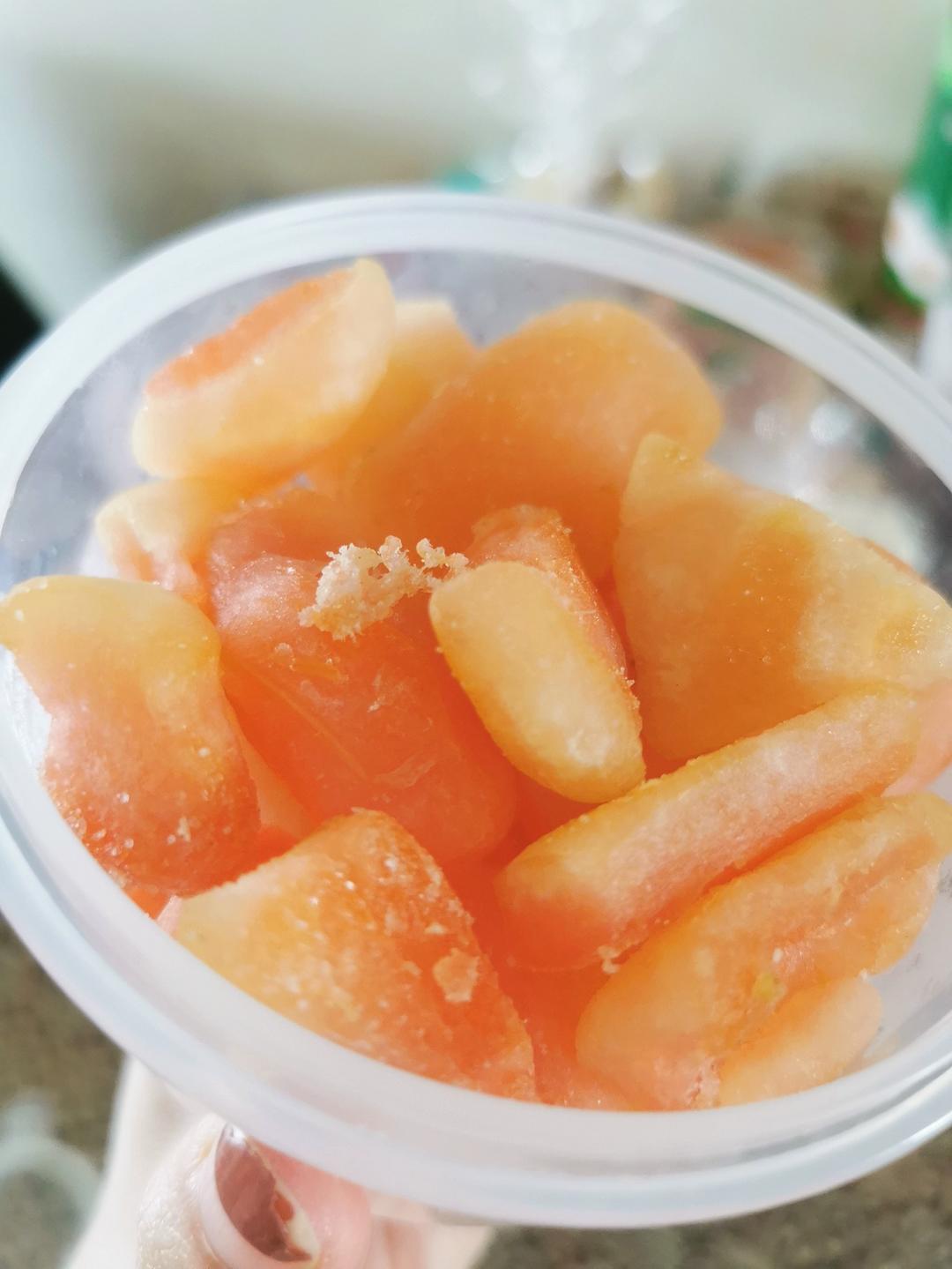 红心柚子皮糖-口感好颜值高，过年待客人人夸