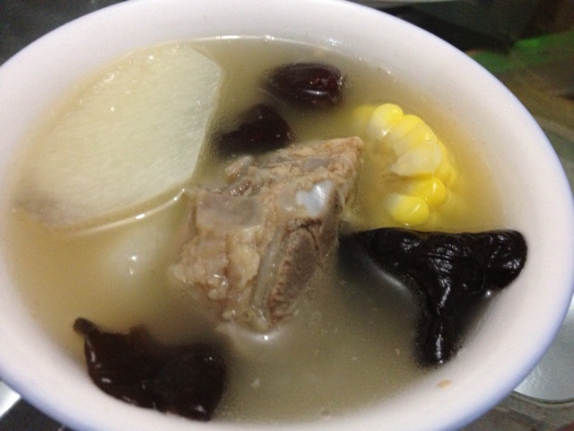 红枣山药排骨汤
