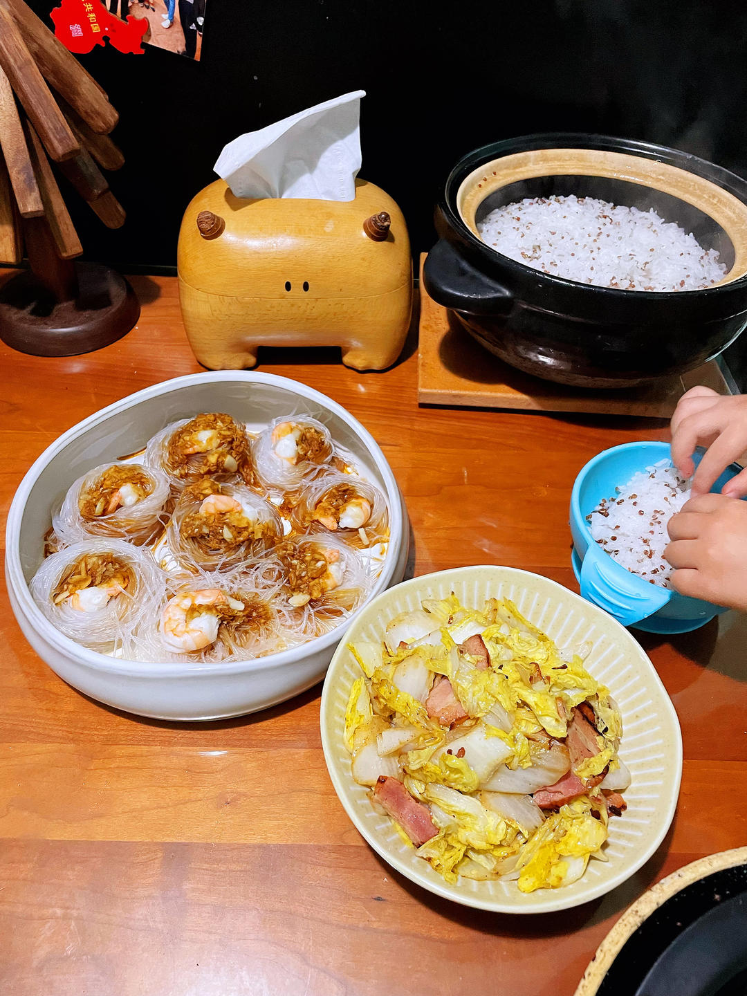 蒜蓉粉丝蒸虾
