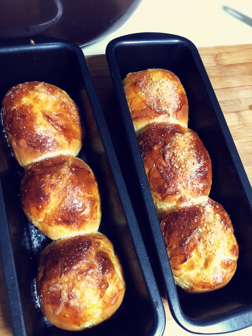 松软香甜的黄油面包卷-东菱烤箱&面包机食谱