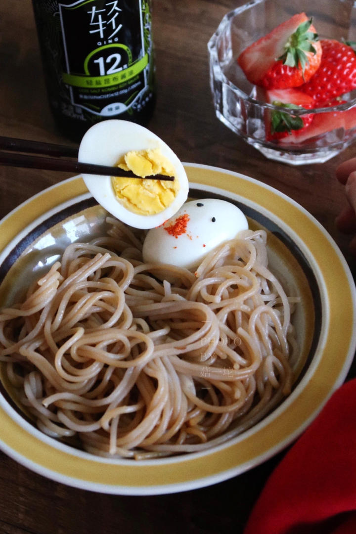 高饱腹低升糖丨轻盐酱油拌荞麦面