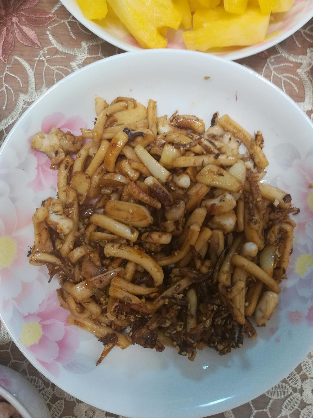 孜然鱿鱼