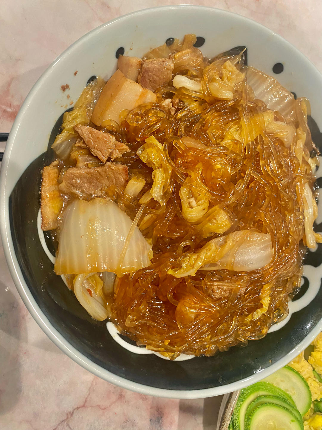 猪肉白菜炖粉条的做法