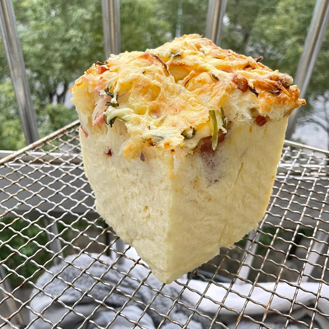 咸香芝士火腿吐司