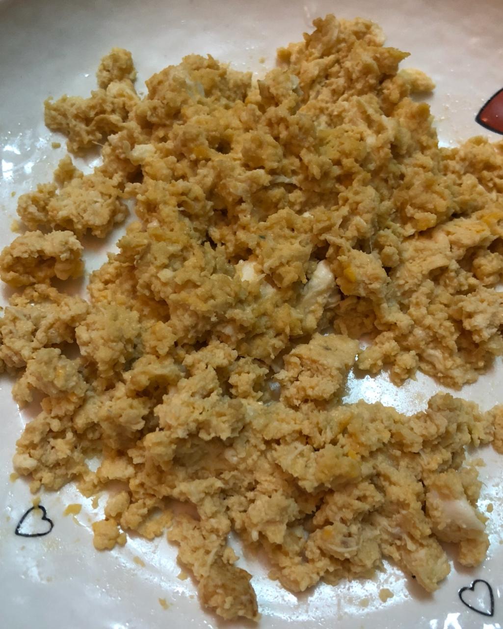 赛螃蟹/蟹黄蛋 (鸭蛋消耗好办法)