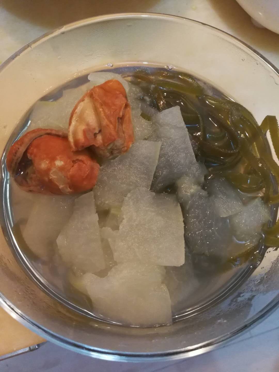金蚝海带冬瓜汤（轻松食）的做法