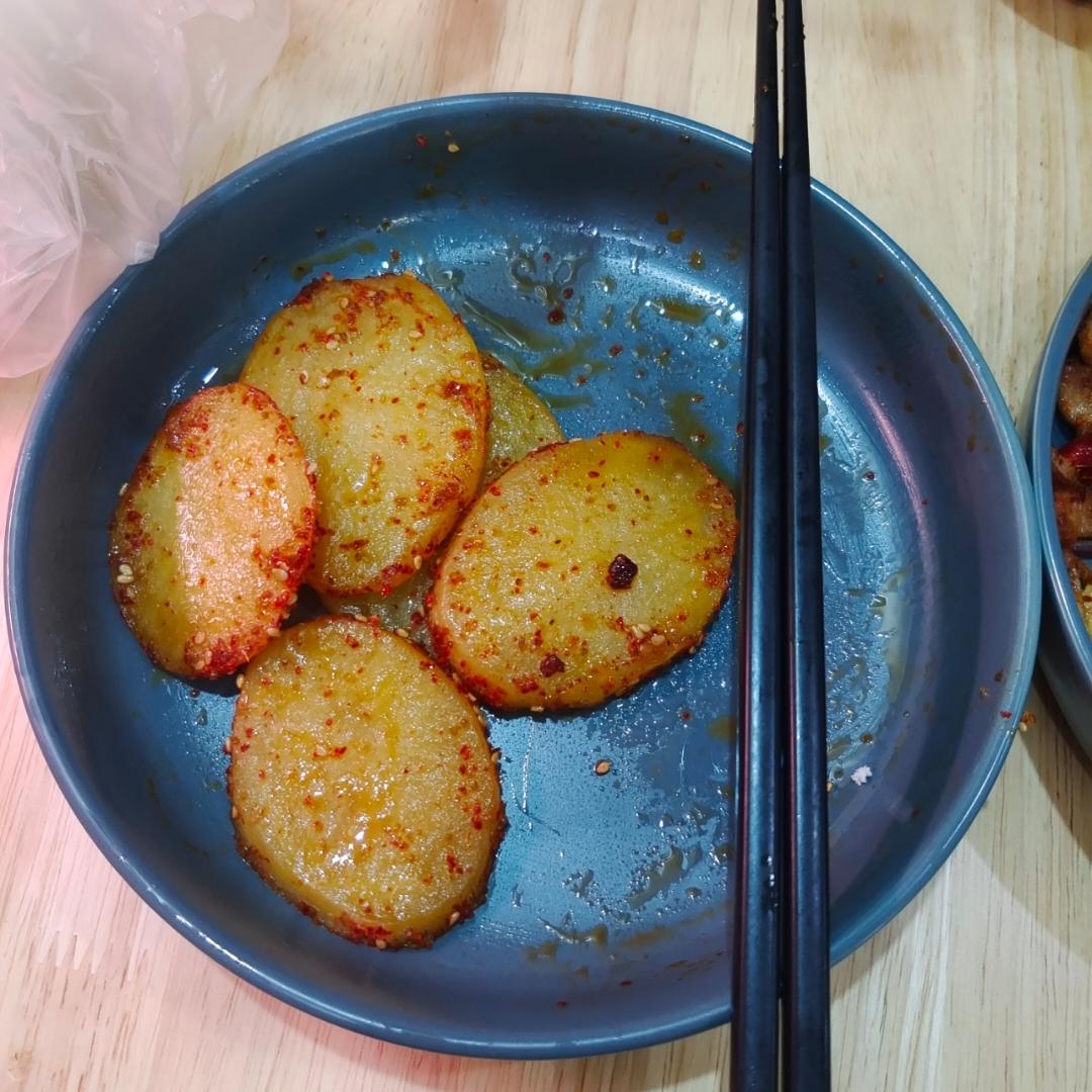 一定要做一次的孜然土豆片