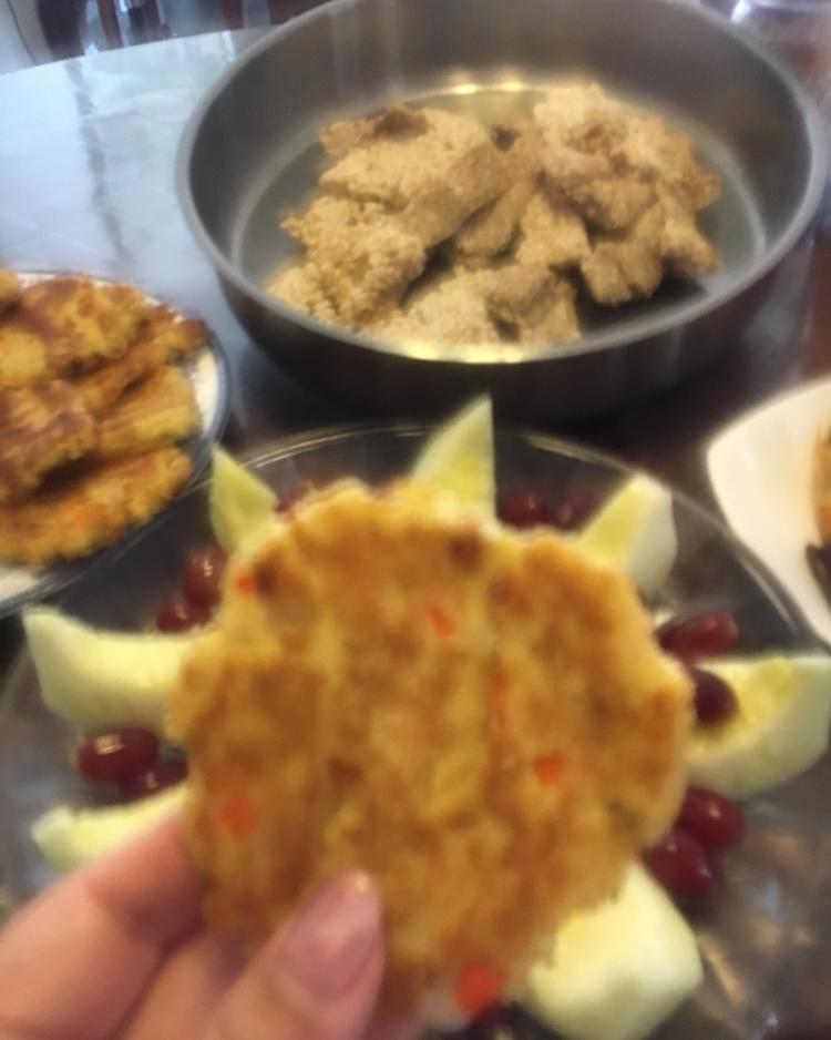 口感细腻美味又营养的豆渣饼