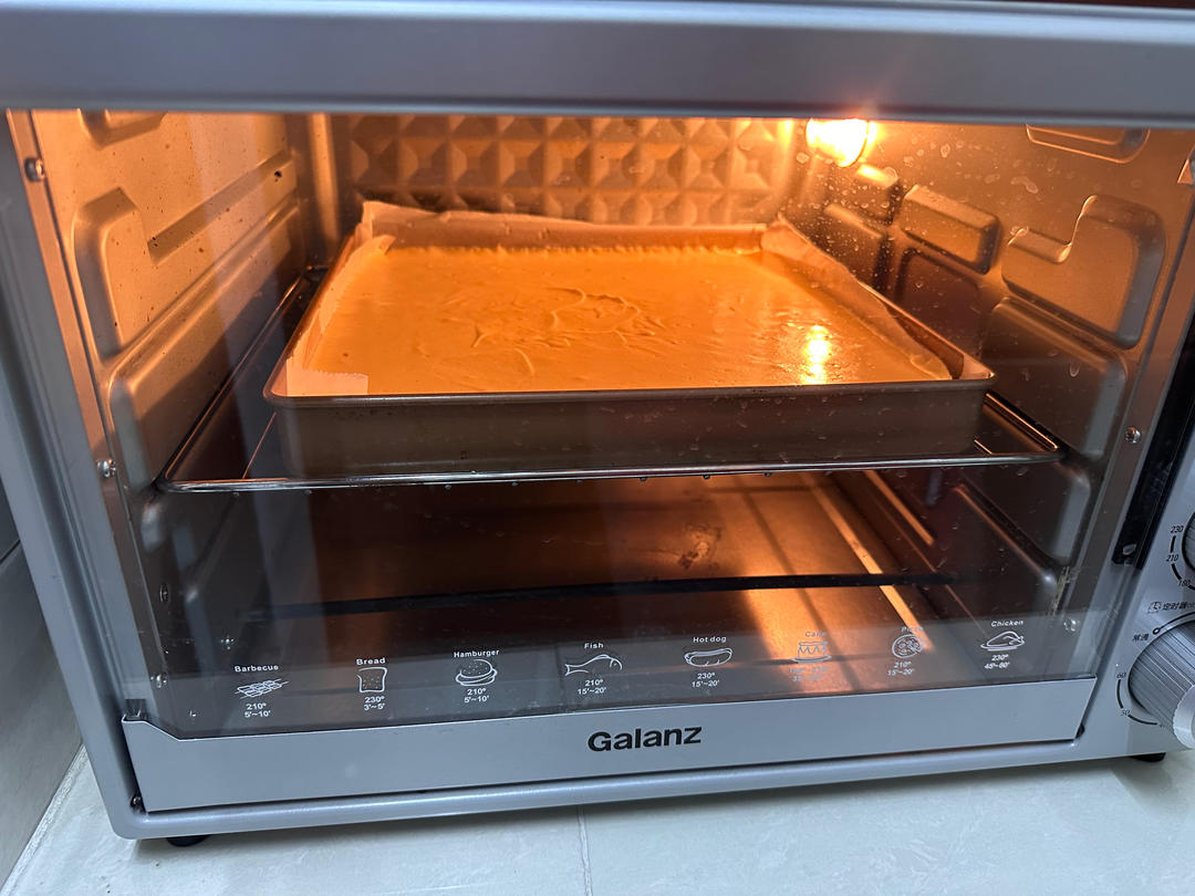 原味基础蛋糕卷(小五卷)