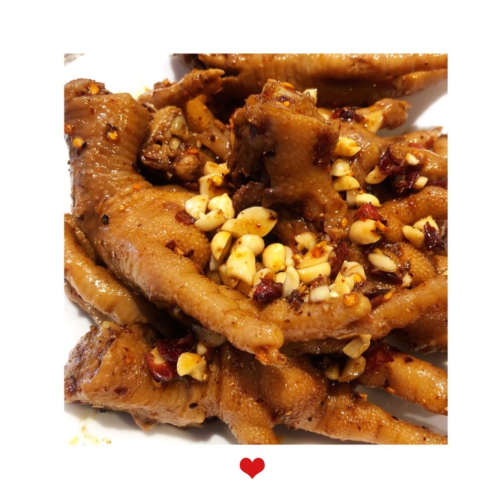 凉拌麻辣鸡爪