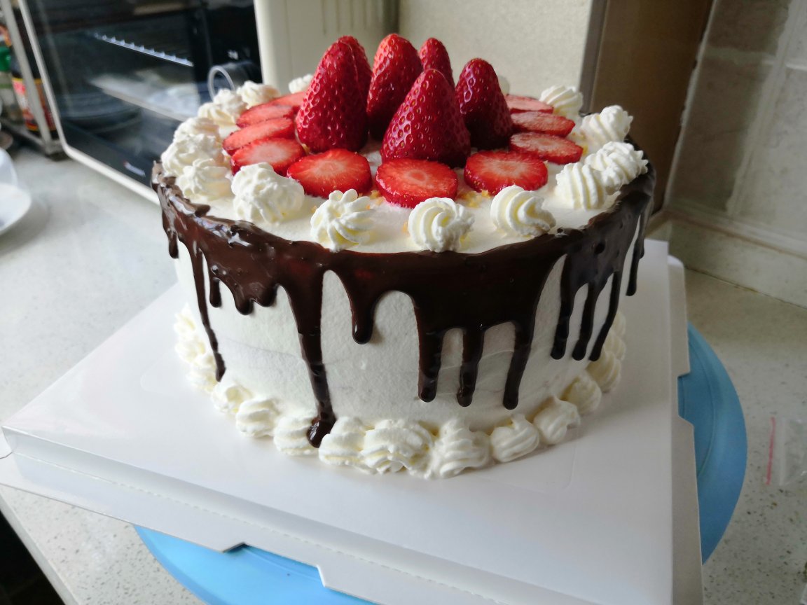 『老李出品』完美的淋面生日蛋糕（6寸、8寸）简易高端0失败