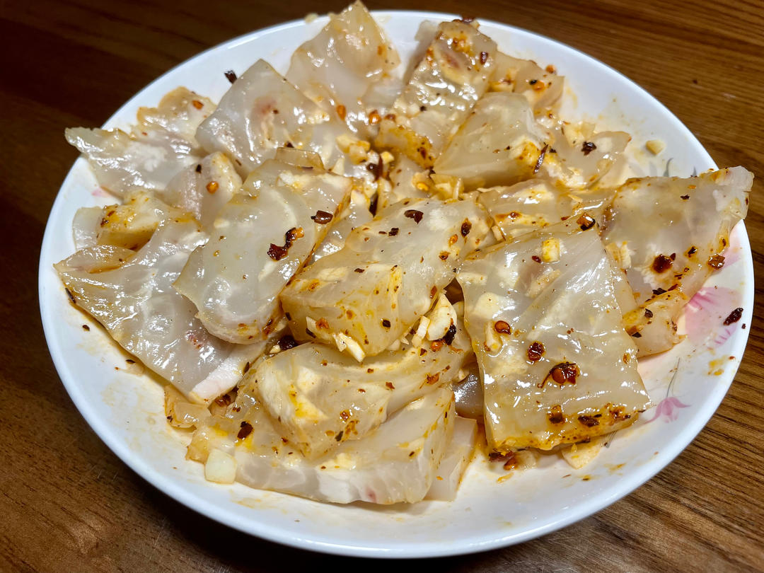 水晶肉皮冻
