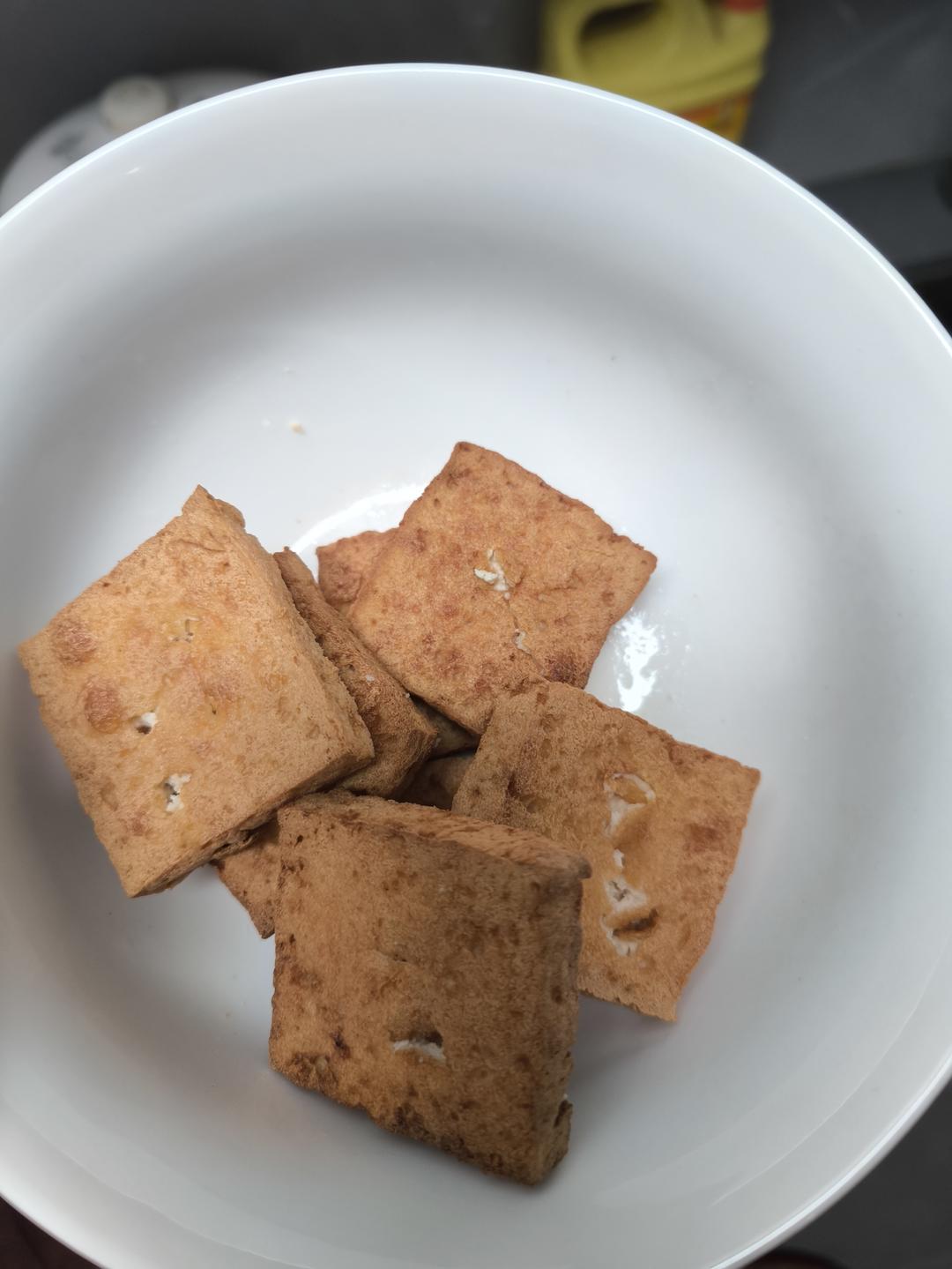 地摊版油炸豆腐