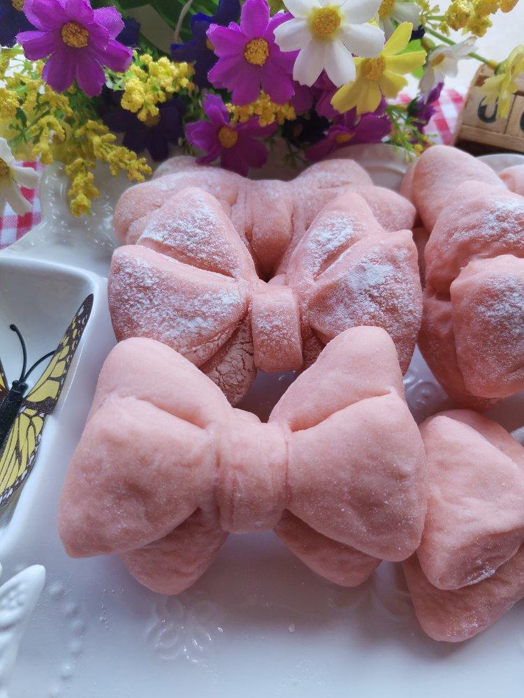 网红蝴蝶结面包