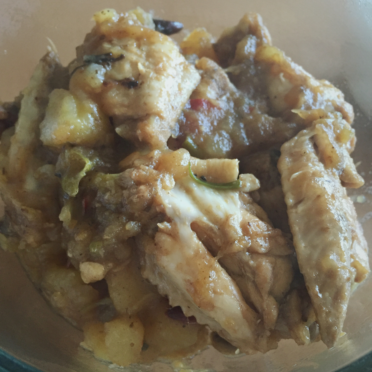 土豆炖鸡翅（快手零失败）