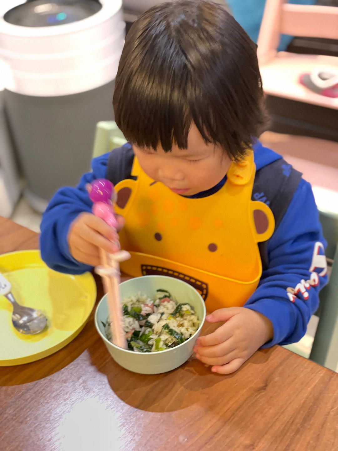 老公连炫3碗，成功率高的霜打时令菜饭！