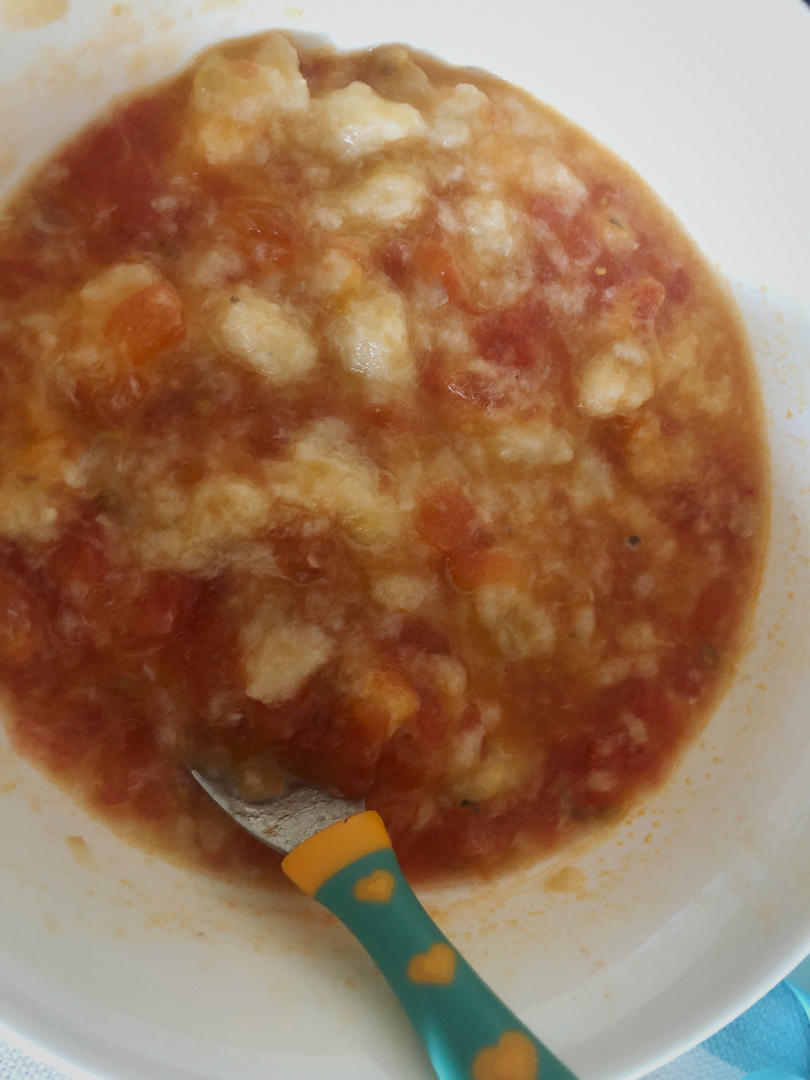 宝宝辅食~番茄巴沙鱼面🍜