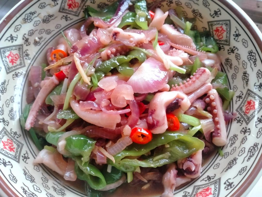 🌶️洋葱炒鱿鱼