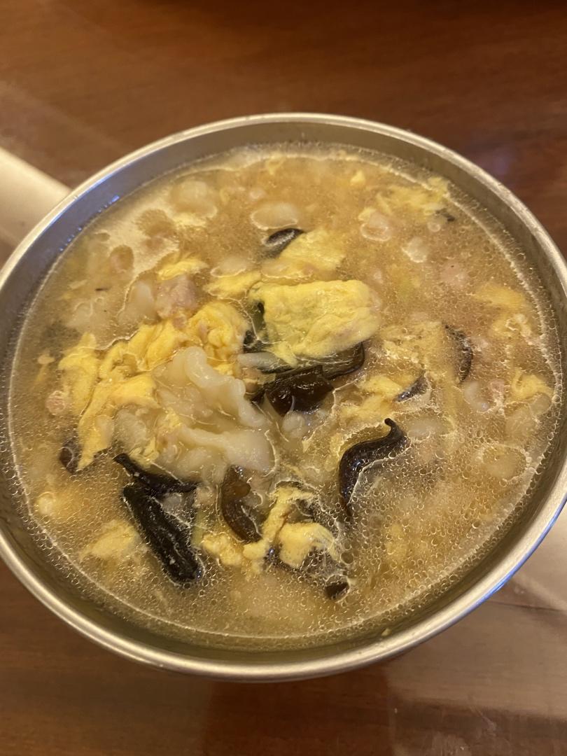 【白菜疙瘩汤】简单又营养的早晚餐